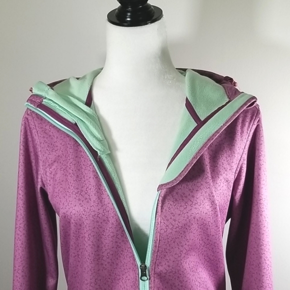 Women's Firefly Fleece Lined Hooded Jacket Size M Full Zip Fleece - Picture 2 of 9